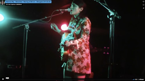 A selection of Gemma Ray videos I shot at various live concerts. They are all hosted on Vimeo so you won't have to watch any fucking commercials.